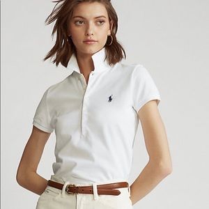 Polo Ralph Lauren white polo shirt